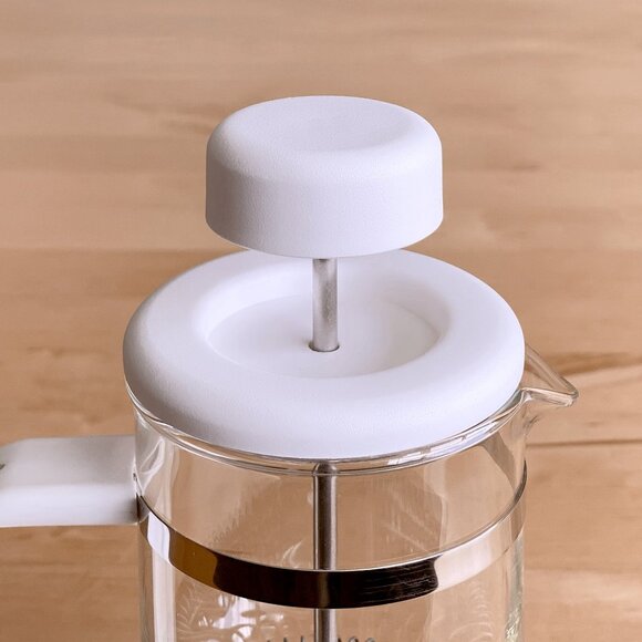 Vintage Classic Small Bodum Bistro French Press Coffee Maker Matte White - Picture 4 of 5